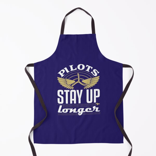 Item preview, Pilots Stay Up Longer Funny Airplane Pilot designed and sold by jaygo.