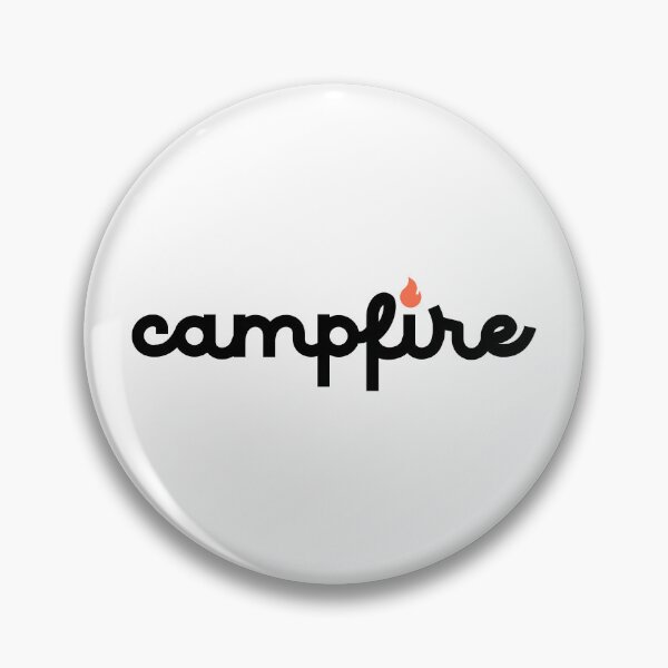 Item preview, Campfire (Black) |  designed and sold by PixelsandPulp.