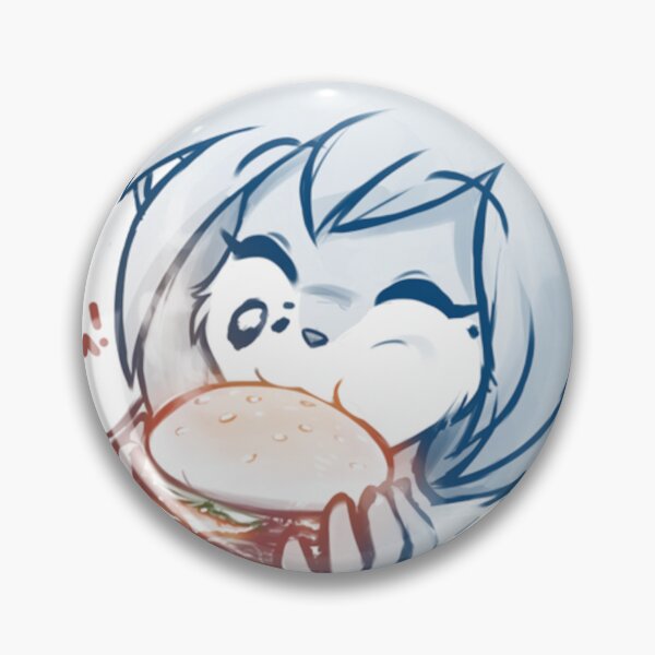 Item preview, Furry eating a burger designed and sold by SgtAwesomeness.