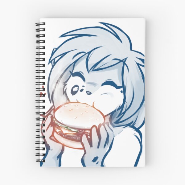 Item preview, Furry eating a burger designed and sold by SgtAwesomeness.