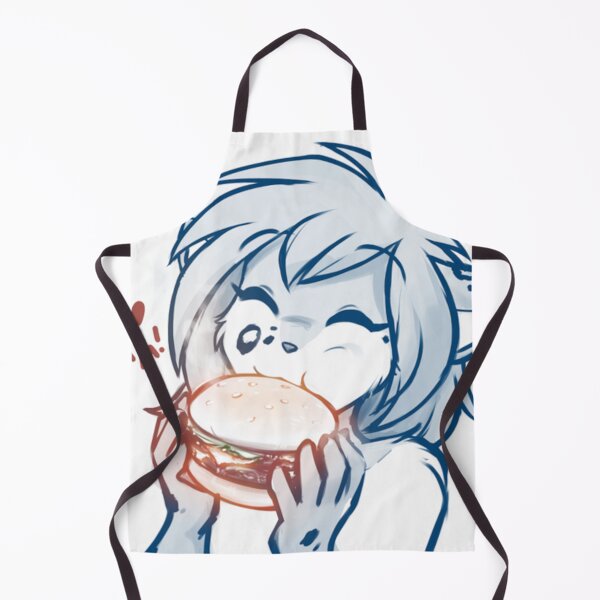 Item preview, Furry eating a burger designed and sold by SgtAwesomeness.