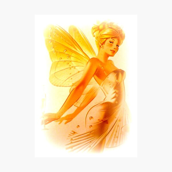 Blonde Fairy Photographic Print
