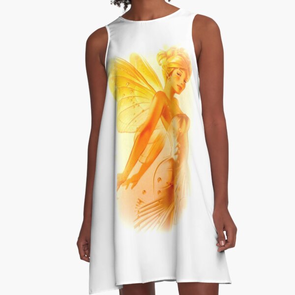 Blonde Fairy A-Line Dress