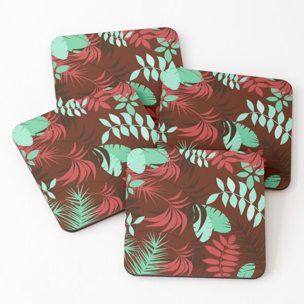 Item preview, Wild Colorful Tropical Leaves Pattern designed and sold by GraphicsClub.
