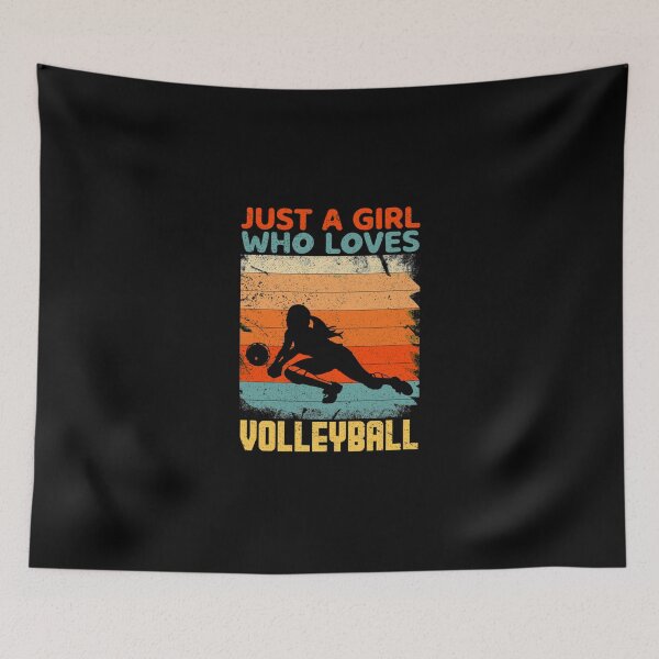 Item preview, Just A Girl Who Loves Volleyball Classic T-Shirt designed and sold by ximenagene.