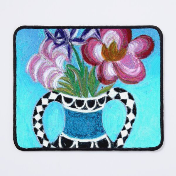 Item preview, Blue Aged Flower Vase designed and sold by Korroby.