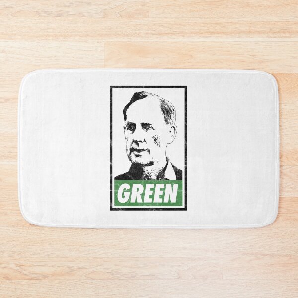 Item preview, Bob Brown Green (White Worn Look) designed and sold by politicalamity.
