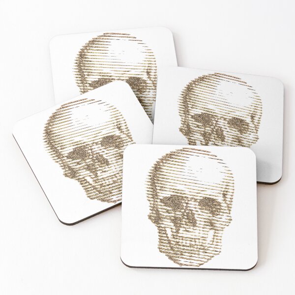 Item preview, Gold Skull Flag designed and sold by johnta17.