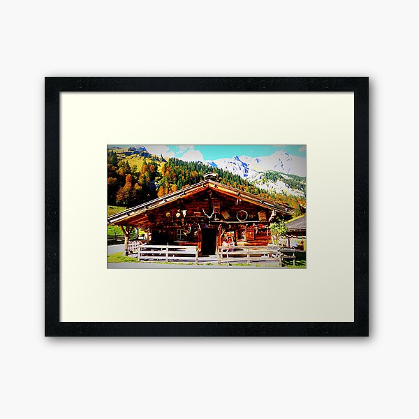 Item preview, Alpine Hut ~ Ahornboden designed and sold by angel1.