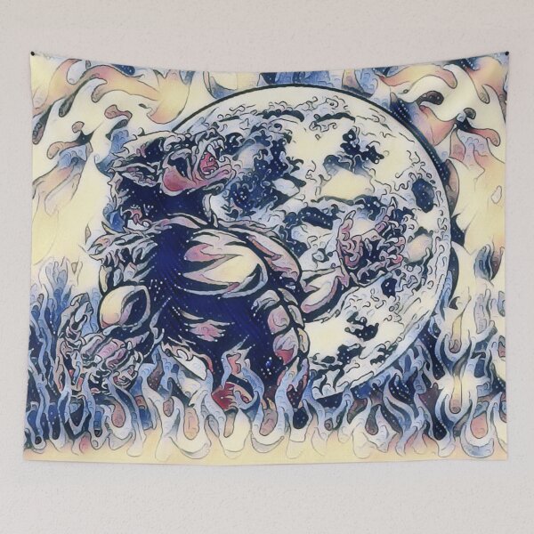 Item preview, Werewolf Feed The Flames Variant 2 designed and sold by Mark Cannon.