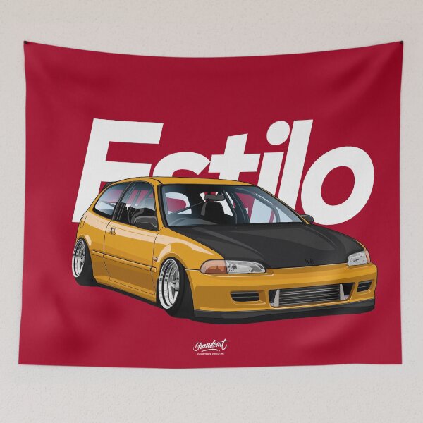 Item preview, Civic EG 6 Hothatch STANCE designed and sold by -GrandeArt-.