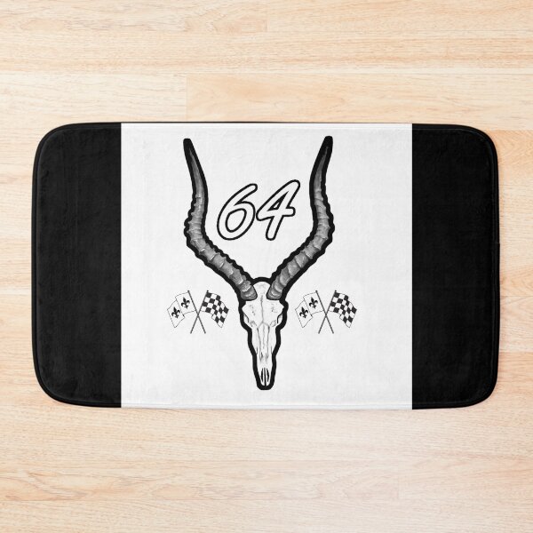 Item preview, 64 Impala Skull White Number designed and sold by ThornyroseShop.