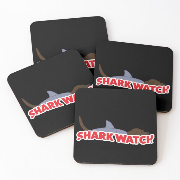 Item preview, Shark Watch - Labrador Retriever (Chocolate) designed and sold by KodiakGoods.