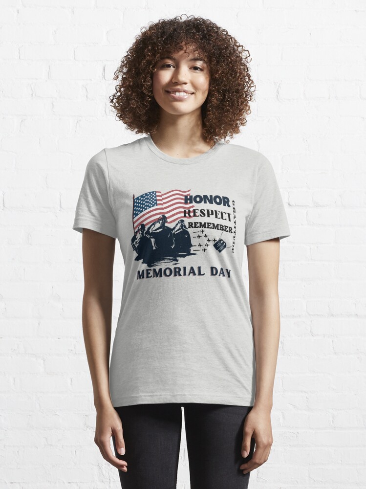 Memorial Day Independence Honor And Remember 4th O' Unisex Baseball T-Shirt