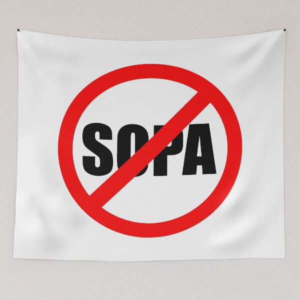Item preview, Stop SOPA designed and sold by Conspiracy Buff.