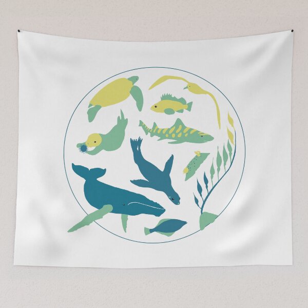 Item preview, Colorful Ocean Life designed and sold by Opalescent Studios.