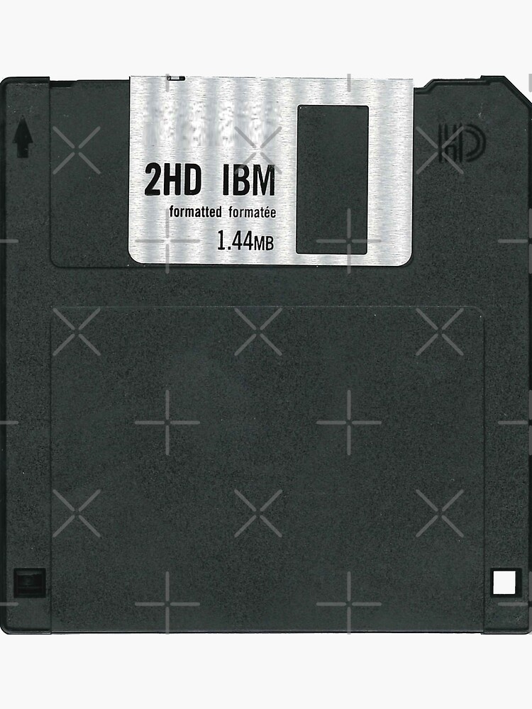 Floppy Disk Computer Diskette Funny Porn Data Retro 90s Sticker For Sale By Cubensins 9945