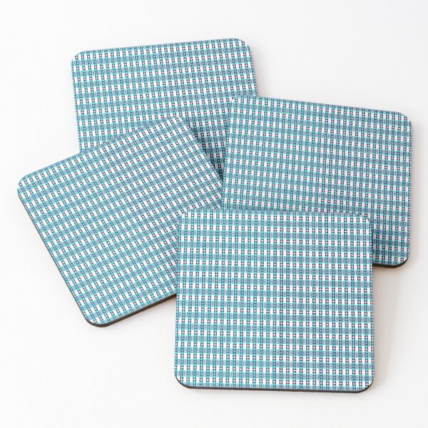 Item preview, The deep blue sea line in fabric seamless pattern designed and sold by MyMemoriesArts.