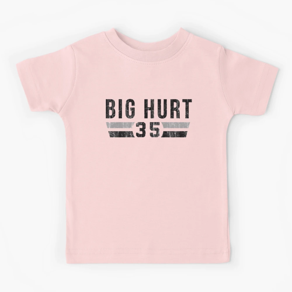 Frank Thomas Big Hurt Font Kids T-Shirt for Sale by richardreesep