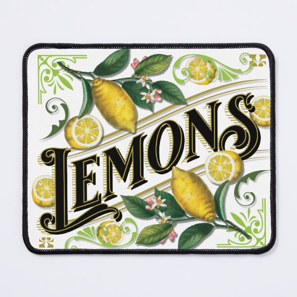 Item preview, The Vintage Fruit Lemon In Art designed and sold by JCMCDesigns.