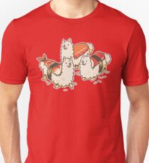 Alpaca Sushi Niguiri Unisex T-Shirt