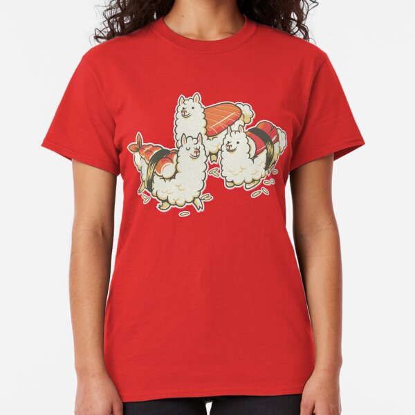 Alpaca Sushi Niguiri Classic T-Shirt