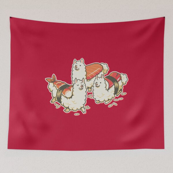 Item preview, Alpaca Sushi Niguiri designed and sold by Tobe Fonseca®.