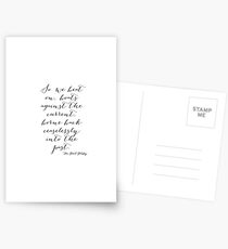 So we beat on Postcards