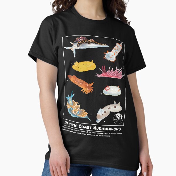 Artikel-Vorschau von Pazifikküste Nacktschnecken Shirt, designt und verkauft von Opalescent Studios.