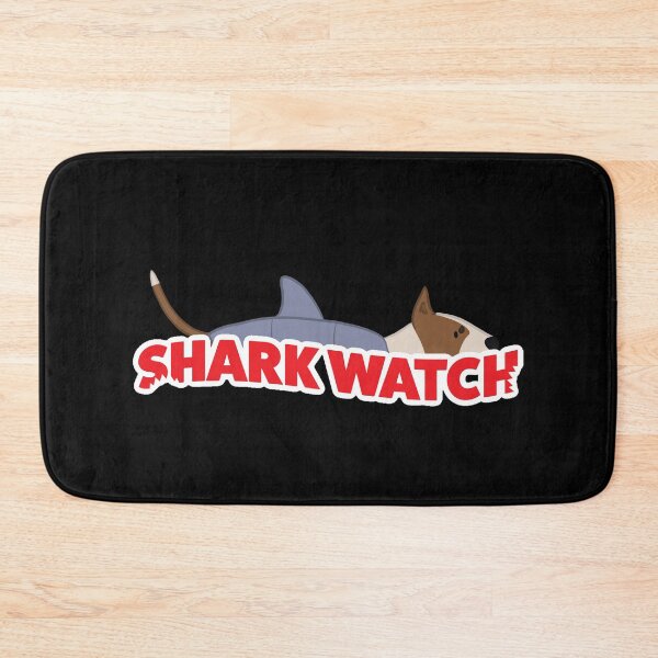 Item preview, Shark Watch - Bull Terrier (White and Red) designed and sold by KodiakGoods.