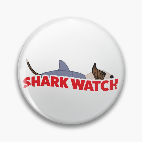 Item preview, Shark Watch - Bull Terrier (Brindle and White) designed and sold by KodiakGoods.