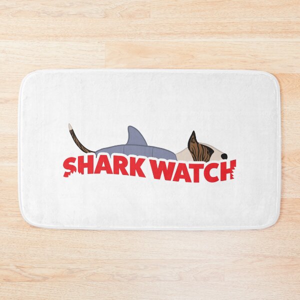 Item preview, Shark Watch - Bull Terrier (Brindle and White) designed and sold by KodiakGoods.