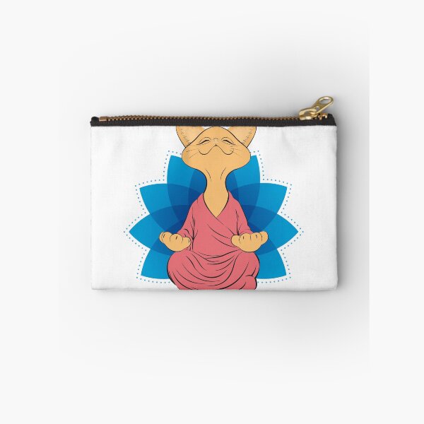 Item preview, Buddha cat meditating - Guru cat - Namaste - Stay zen like a meditating cat. designed and sold by H Jonas.