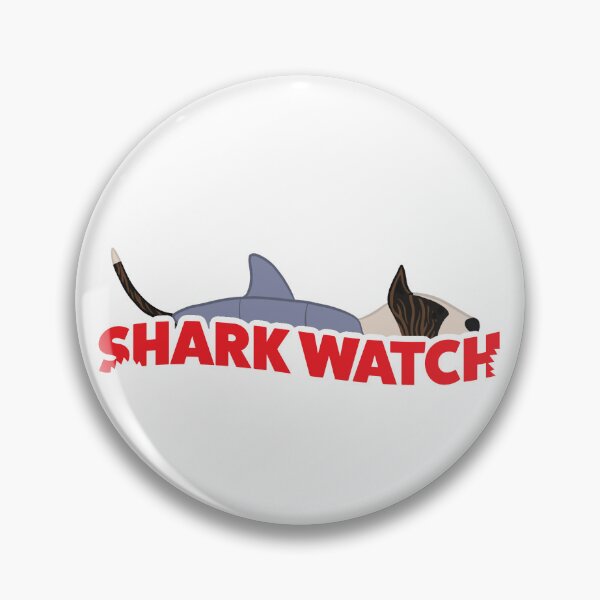 Item preview, Shark Watch - Bull Terrier (Black Brindle and White) designed and sold by KodiakGoods.