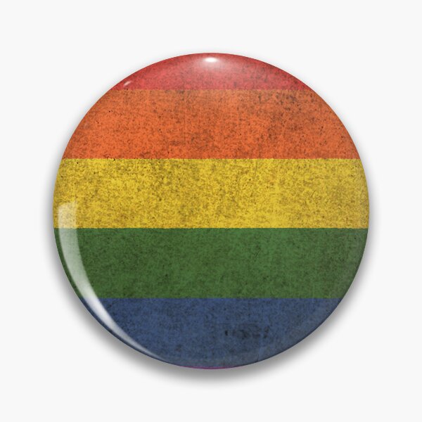 Item preview, Old and Worn Distressed Vintage Gay Pride Rainbow Flag designed and sold by JeffBartels.