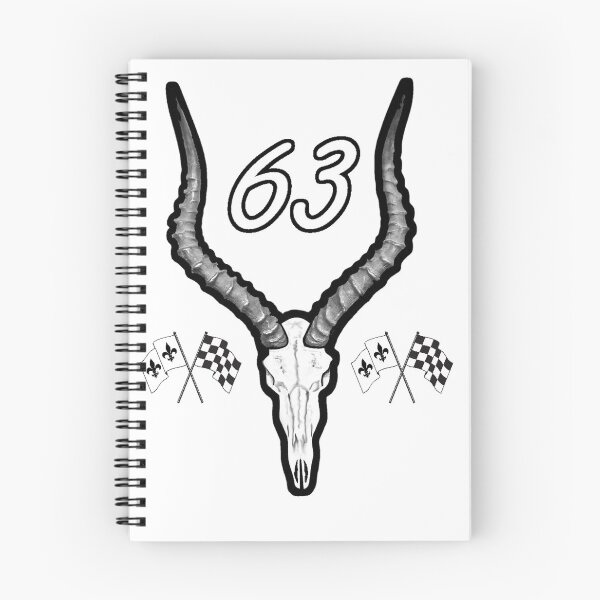 Item preview, 63 Impala Skull White Number designed and sold by ThornyroseShop.