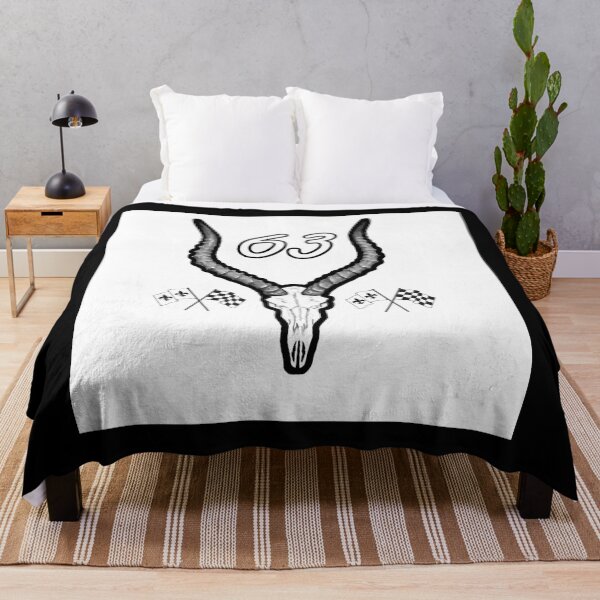 Item preview, 63 Impala Skull White Number designed and sold by ThornyroseShop.