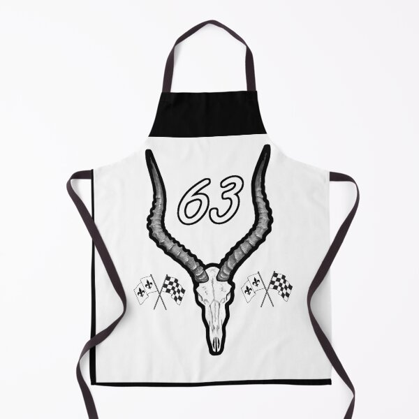 Item preview, 63 Impala Skull White Number designed and sold by ThornyroseShop.