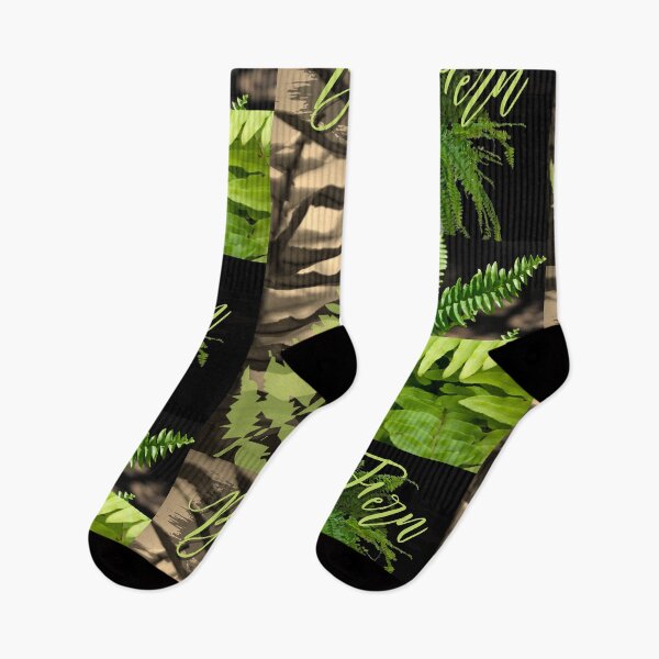 Item preview, Boston Fern Digital Collage Colorful Design designed and sold by EarthArtDesigns.