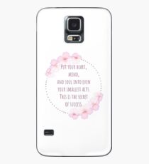 Inspirational Quote Hülle & Klebefolie für Samsung Galaxy