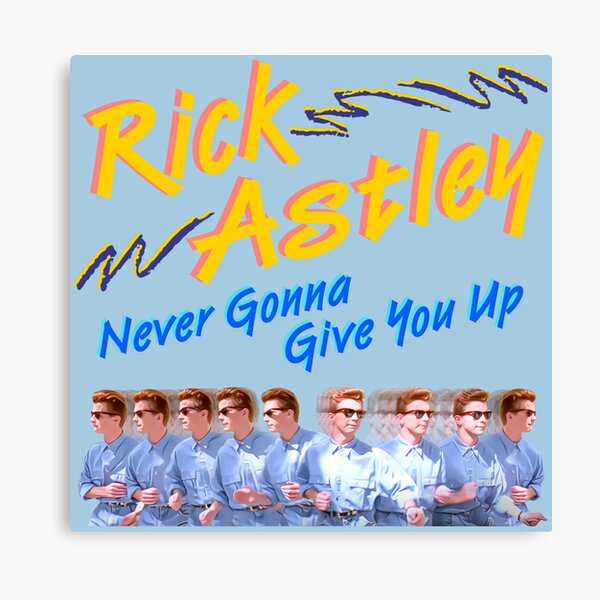 Rick Astley portrait Rickrolling rick-roll Never Gonna Give You Up Tapestry  by Argo - Fine Art America