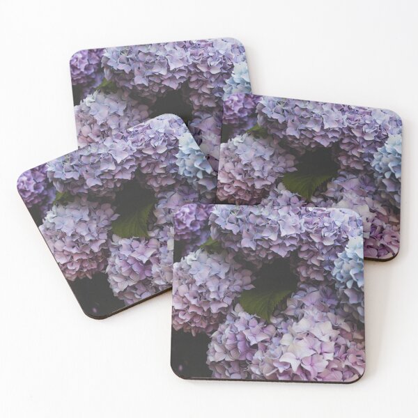 Item preview, Beautiful Purple Hydrangeas Blooming  designed and sold by newburyboutique.