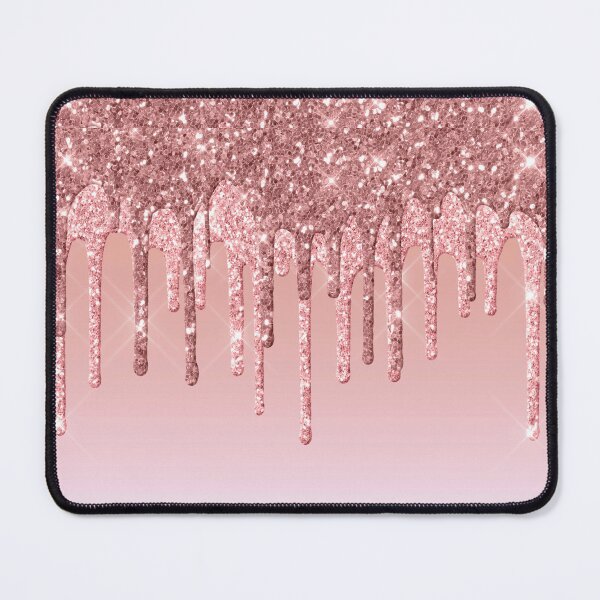 Item preview, Trendy Rose Gold Dripping Glitter Foil Background 33 designed and sold by TrendyGlitter.