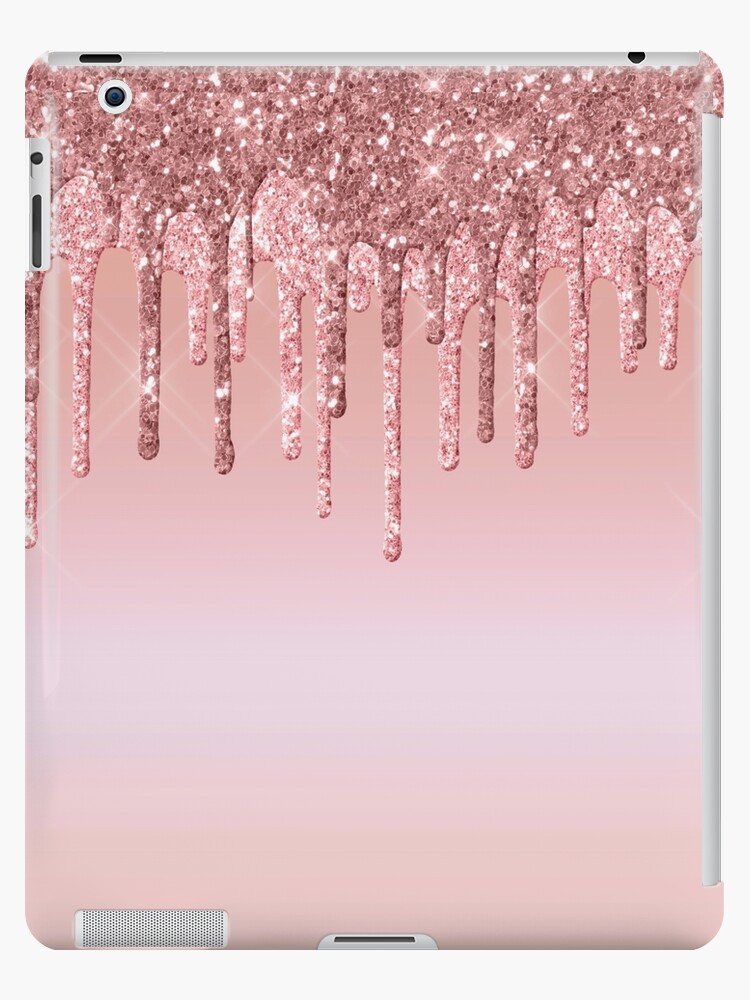 Pretty Pink Glitter Sparkles Design iPad Case & Skin for Sale by