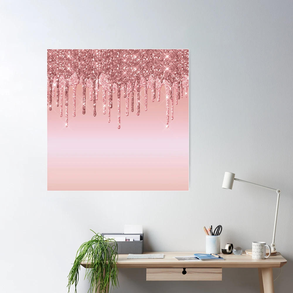 Rose Gold Blush Glitter 1 Wallpaper - Buy Now on Happywall