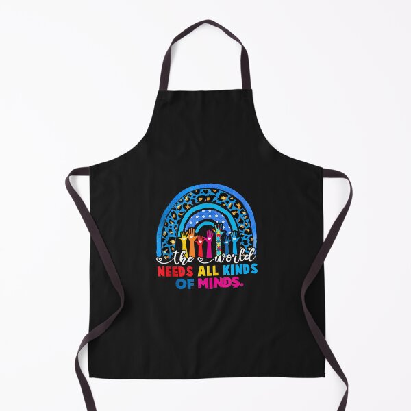 Item preview, Autism Awareness All Kinds Of Minds Autistic Rainbow Leopard Tank Top designed and sold by luciaaljudith.