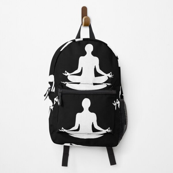 Item preview, A meditating silhouette on black designed and sold by Geestock.