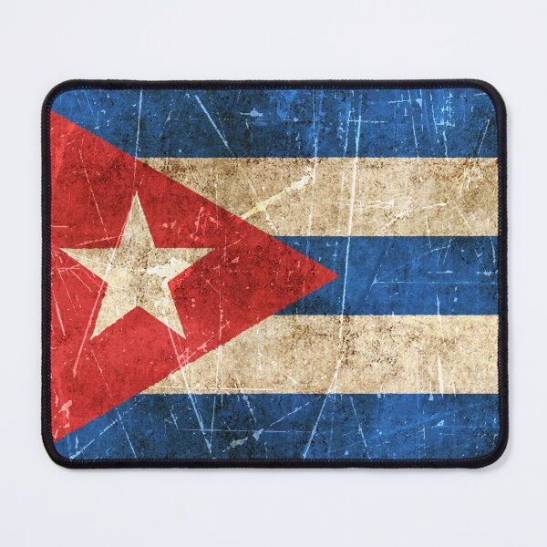 Item preview, Vintage Aged and Scratched Cuban Flag designed and sold by JeffBartels.
