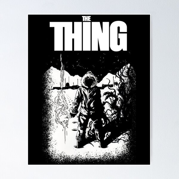 THE THING 1982 art print poster John Carpenter horror movie by Scott  Jackson 