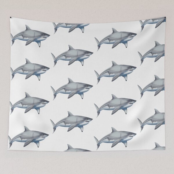 Item preview, Great White Shark designed and sold by Opalescent Studios.